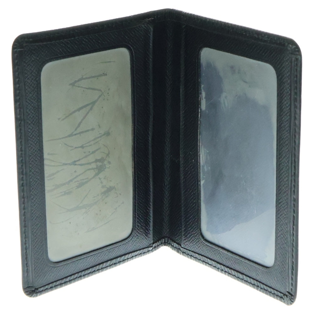 LOUIS VUITTON(ルイヴィトン) エピ ポルト2カルトヴェルティカル カードケース 名刺入れ ケース ブラック ノワール レザー M63202