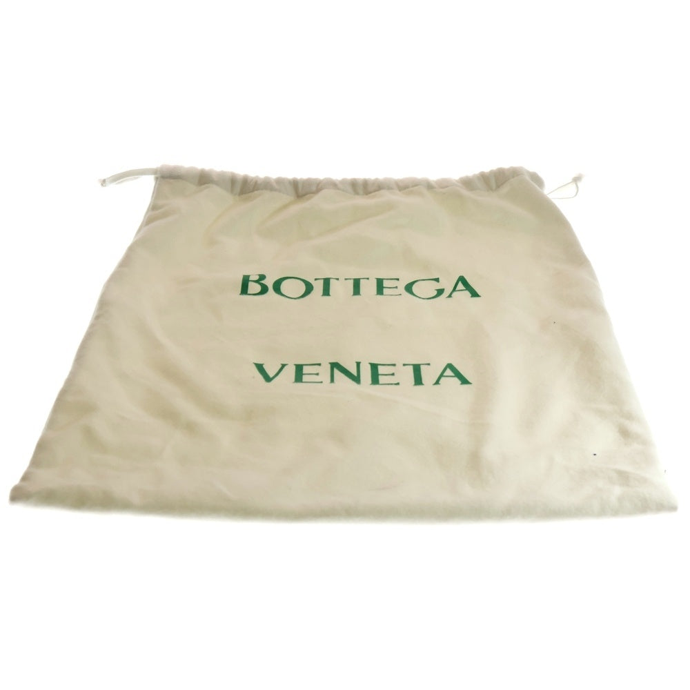 BOTTEGA VENETA(ボッテガヴェネタ) マウント エンベロープ レザーショルダーバッグ ゴールド金具 ブラック