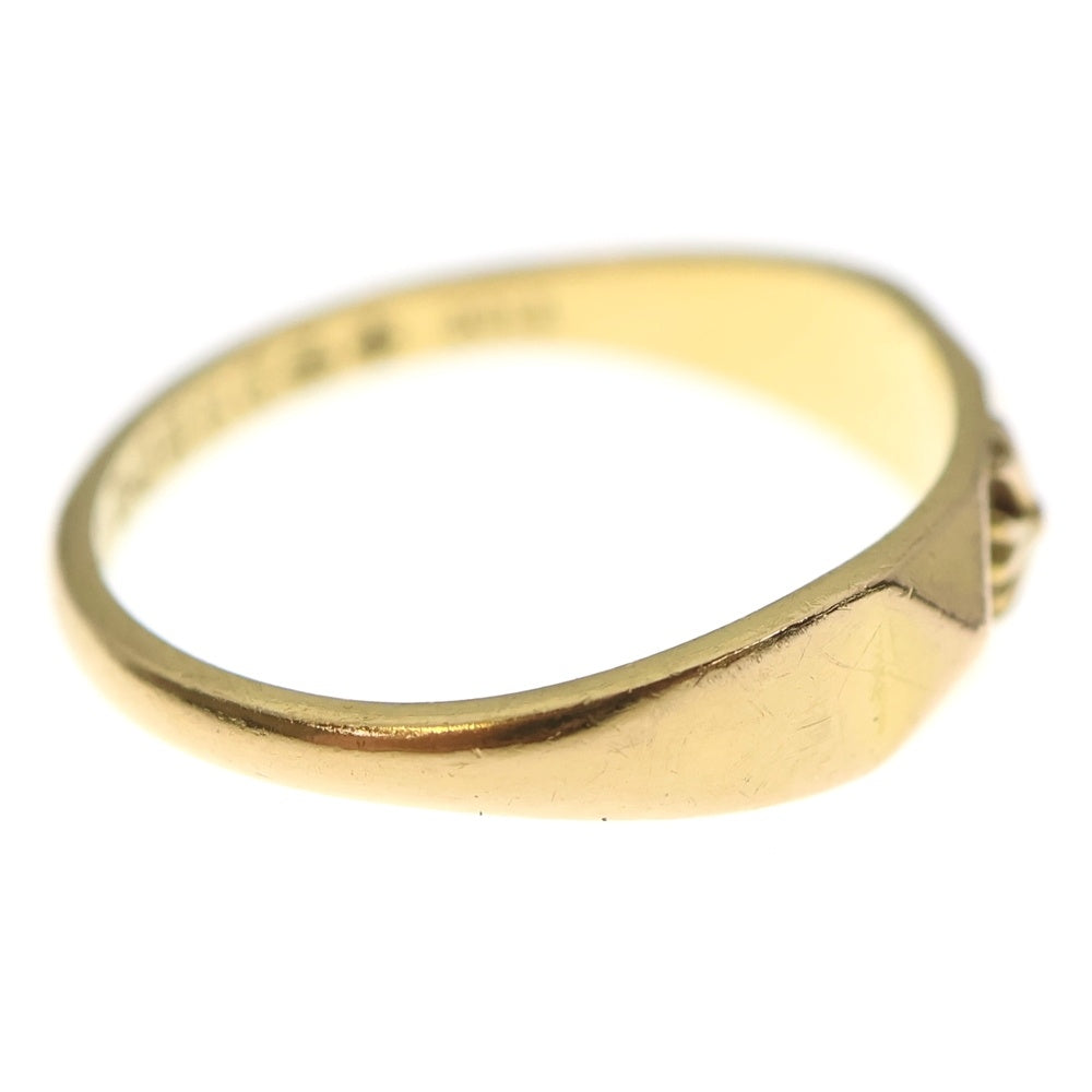 CHROME HEARTS(クロムハーツ) 22K BUBBLGM PYRAMID PLS バブルガムピラミッドプラス リング イエローゴールド