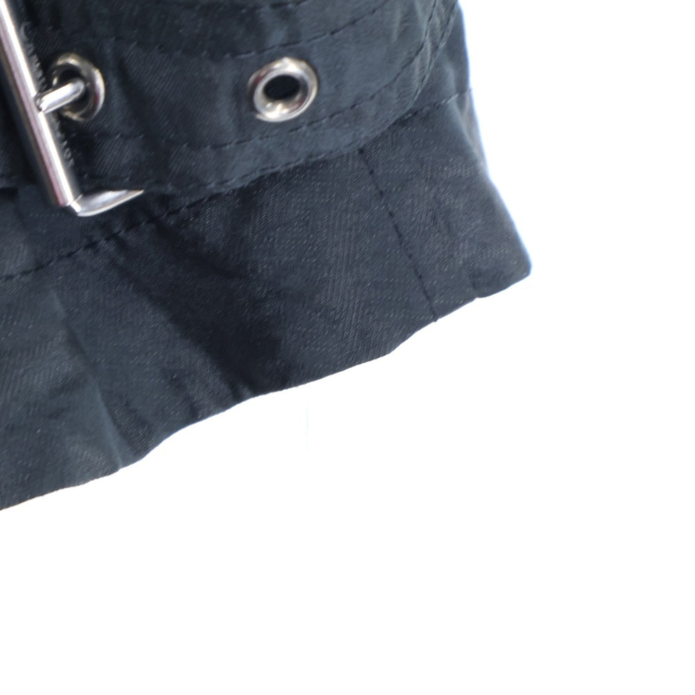 Christian Dior(クリスチャンディオール) 23AW black moire ブラック モアレ BEEロゴ刺繍 変形 トレンチコート カナージュ キルティング ベスト ロングジャケット レディース 357M45A2787 82023