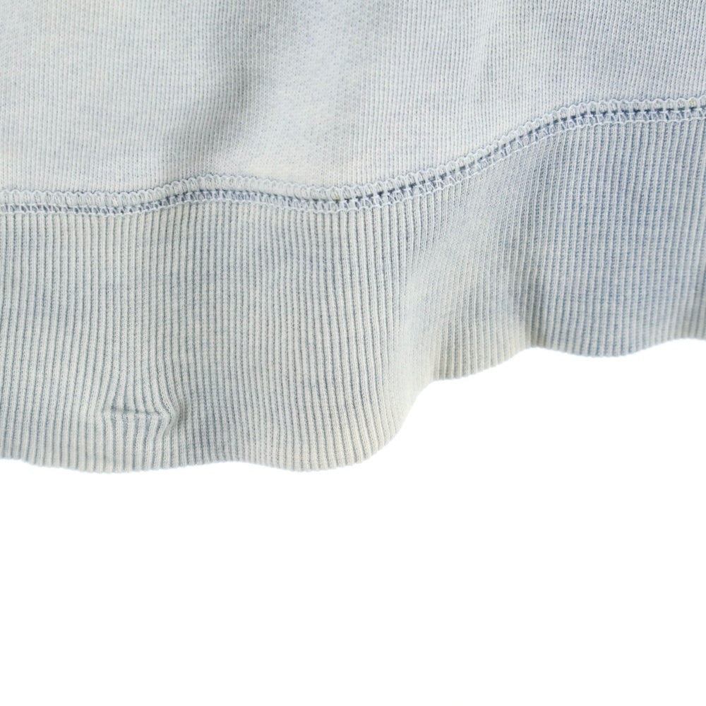 DIESEL(ディーゼル) フロントプリント パーカー プルオーバーフーディー インディゴブルー