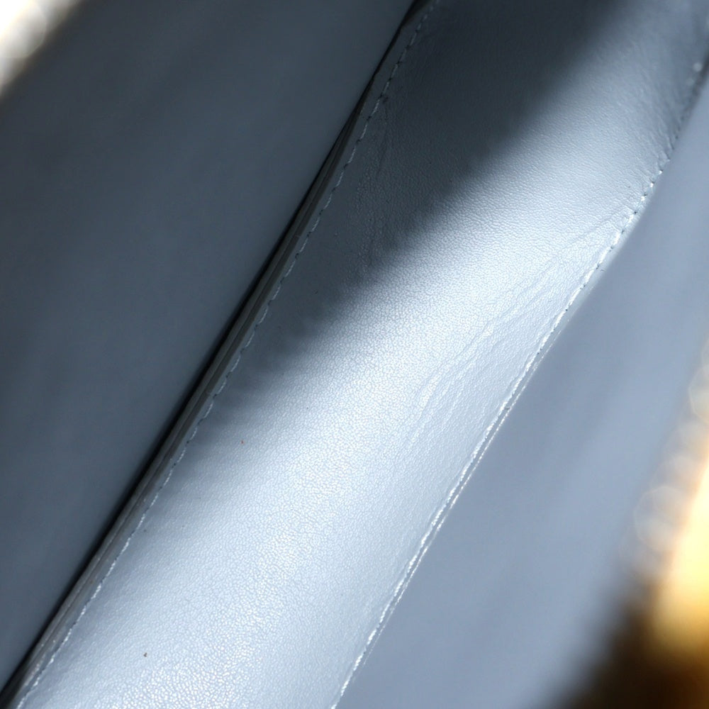 LOUIS VUITTON(ルイヴィトン) モノグラムヴェルニ モット ハンドバッグ ミニバッグ ゴールド金具 イエロー パテント×レザー M91059