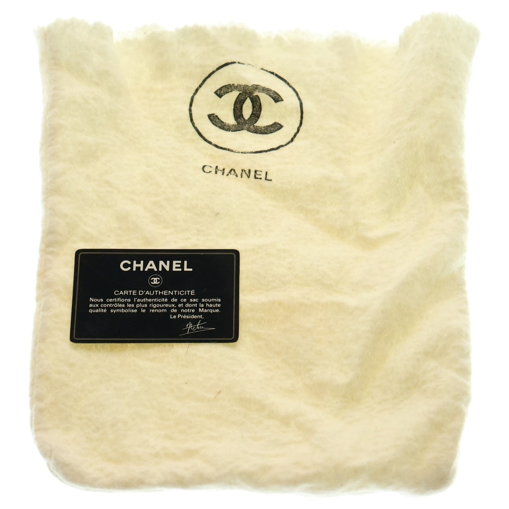 CHANEL(シャネル) マトラッセ25 ココマーク ラムスキン Sフラップ/Wチェーン レザーショルダーバッグ ブラック GD金具