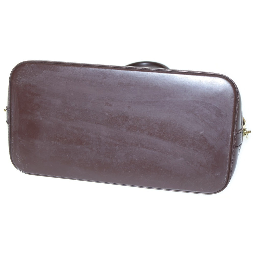 LOUIS VUITTON(ルイヴィトン) ダミエ アルマPM ハンドバッグ ブラウン ゴールド金具 レザー×PVC N51131