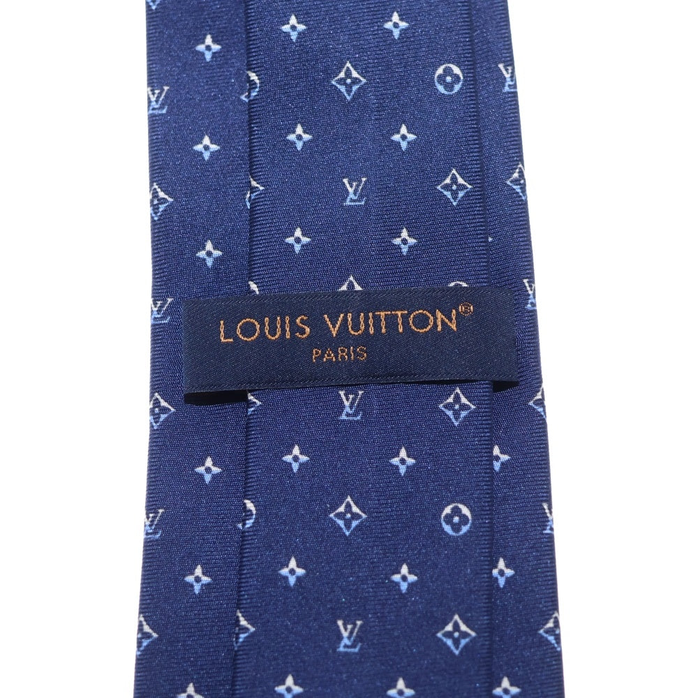 LOUIS VUITTON(ルイヴィトン) LV デュアル ネクタイ ブルー シルク M79429