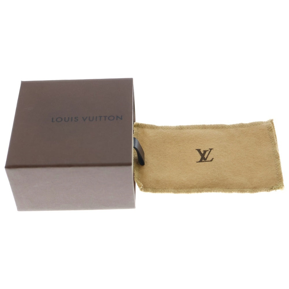 LOUIS VUITTON(ルイヴィトン) ブラスレ ヴー グッドラック ブレスレット バンド ブラック×レッド レザー M64447 シルバー金具