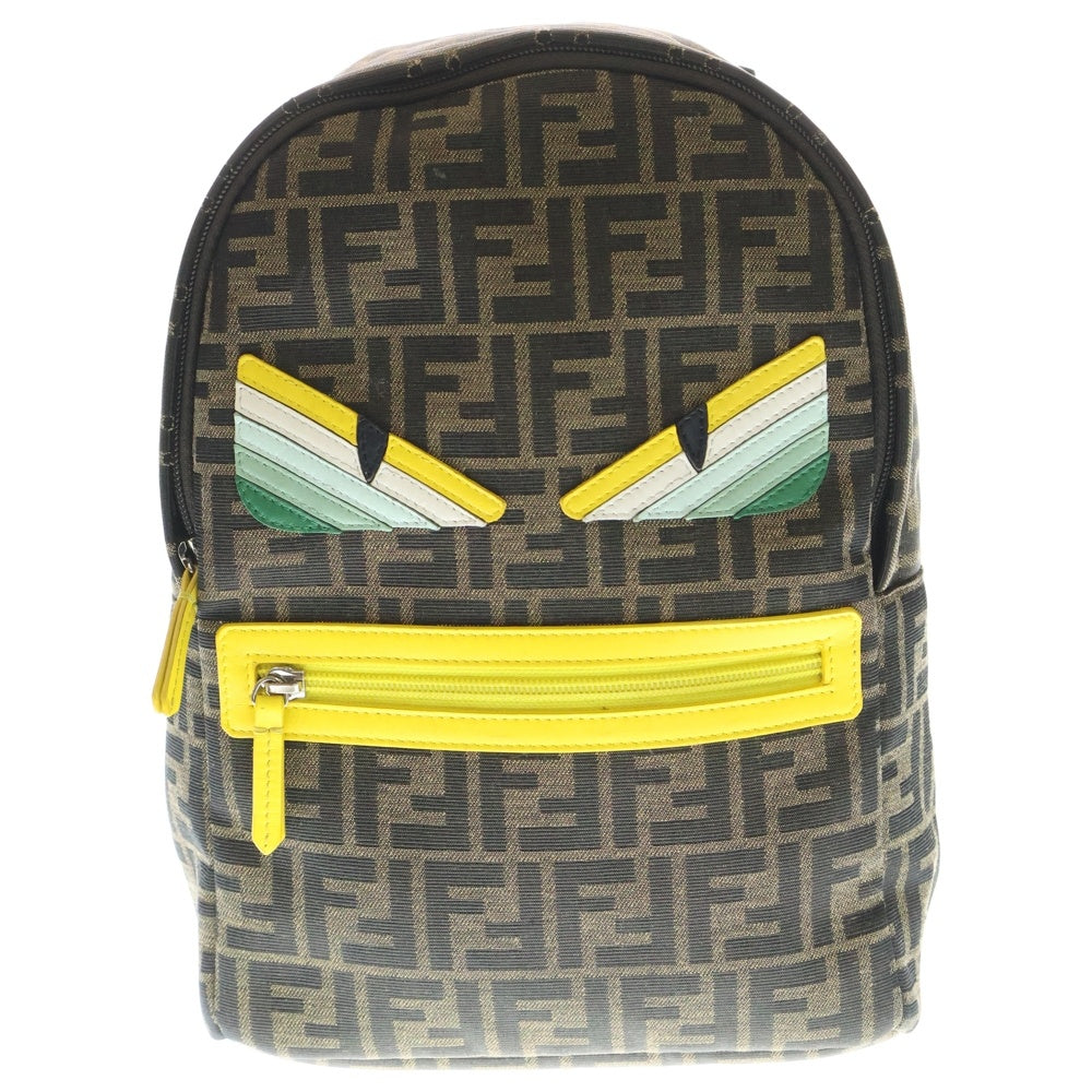 【廃盤】FENDI バグズバックパック FENDI(フェンディ) モンスターバグス ズッカ コーティングキャンバス