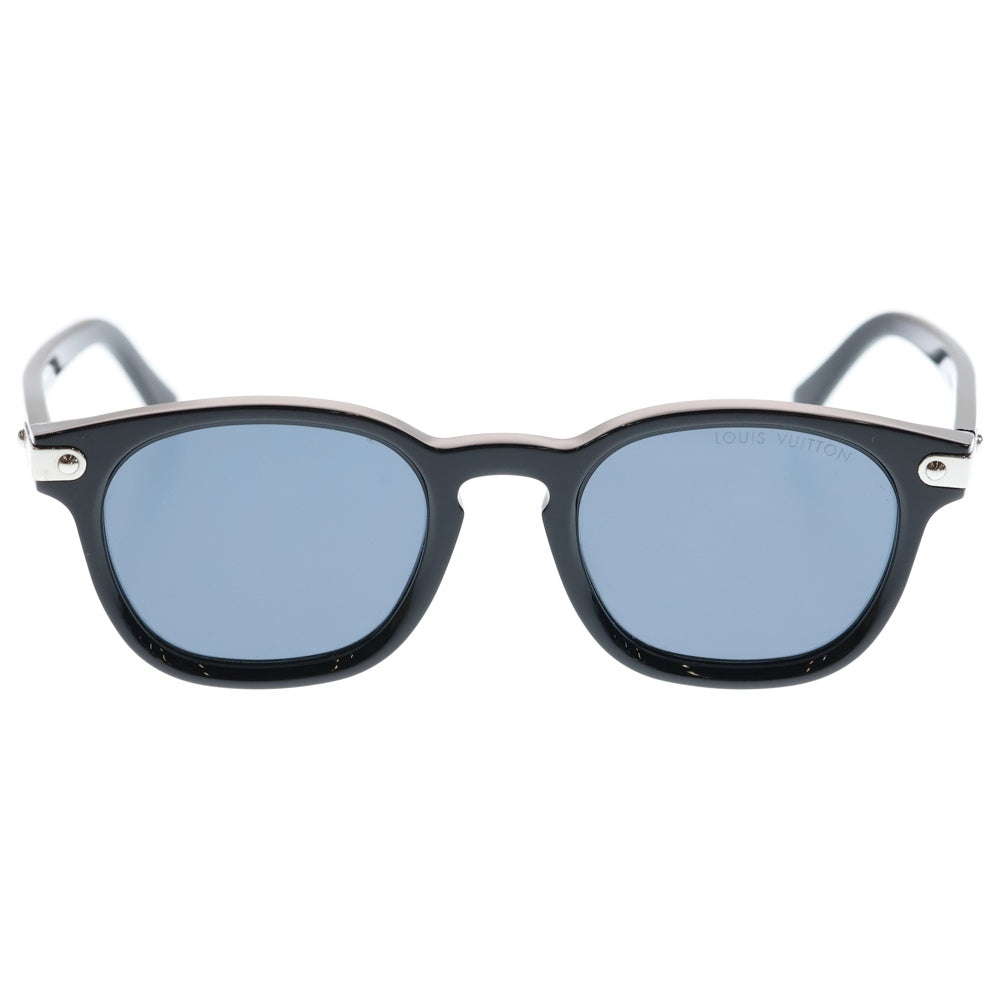 LOUIS VUITTON(ルイヴィトン) シグネチャースクエアラウンド サングラス ブラック Z2381U シルバー金具