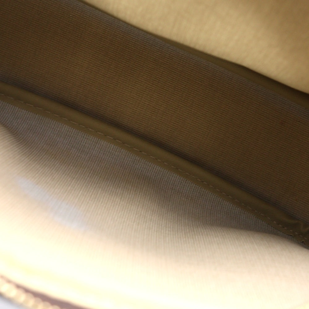 LOUIS VUITTON(ルイヴィトン) モノグラム リポーターPM ショルダーバッグ ブラウン レザー×PVC M45254 ゴールド金具