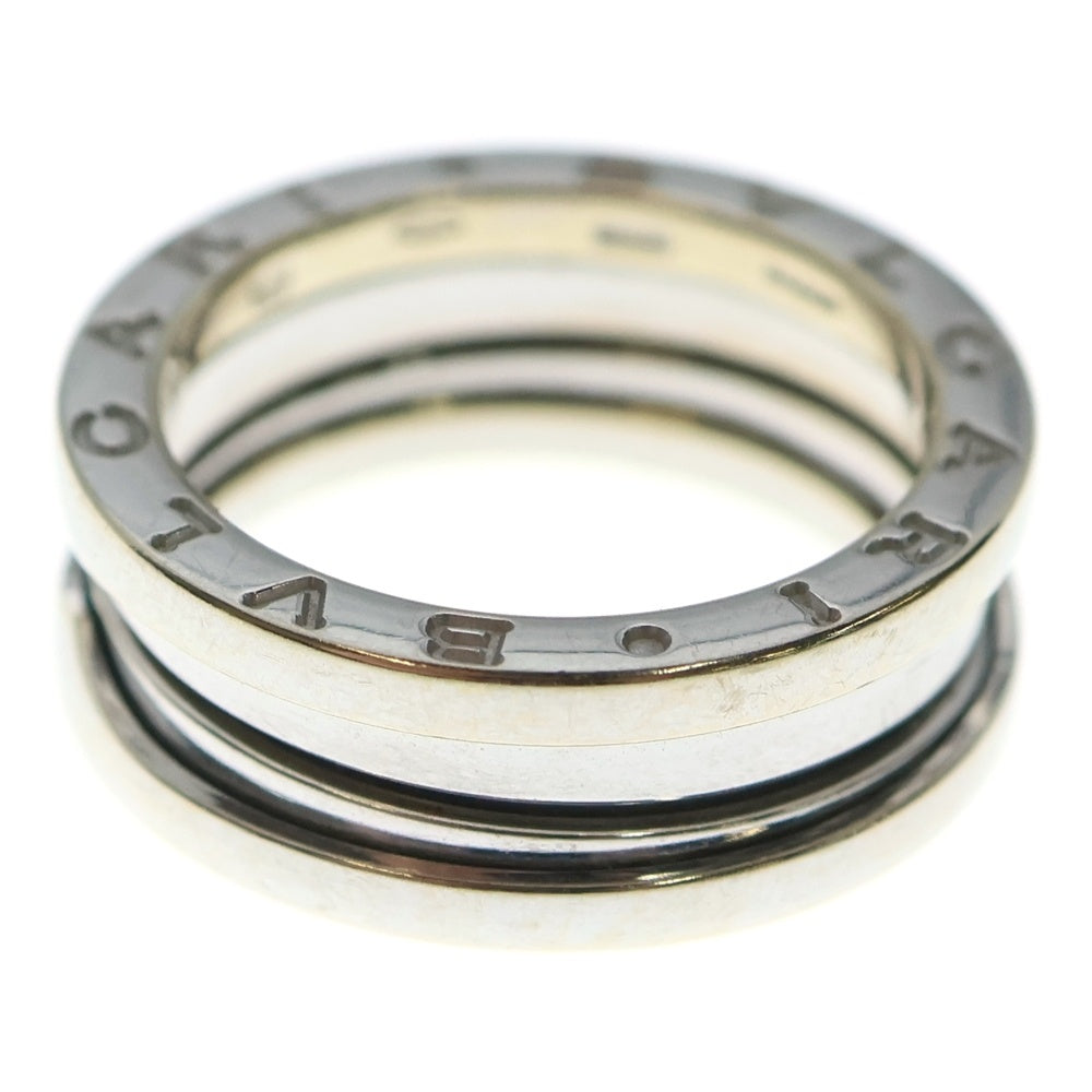 BVLGARI(ブルガリ) B.Zero1 ビーゼロワン リング Au750 K18 WG ホワイトゴールド 2バンド 指輪