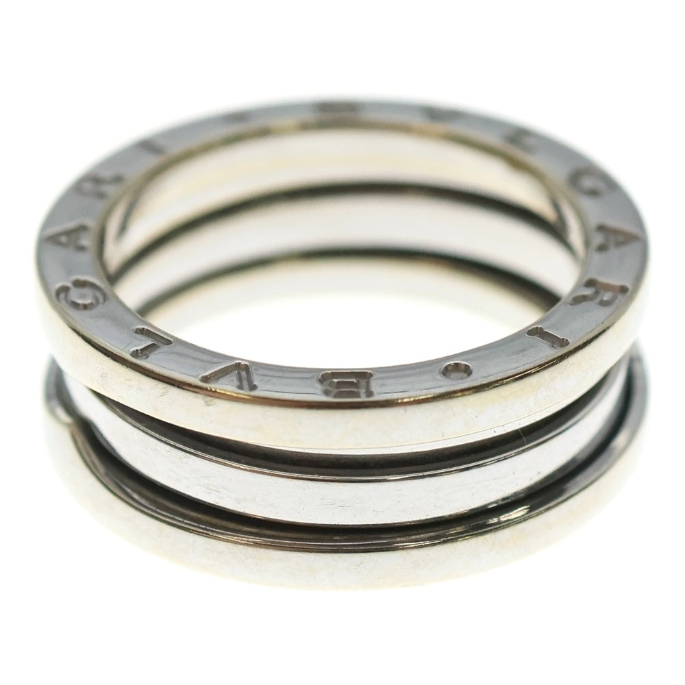 BVLGARI(ブルガリ) B.Zero1 ビーゼロワン リング Au750 K18 WG ホワイトゴールド 2バンド 指輪