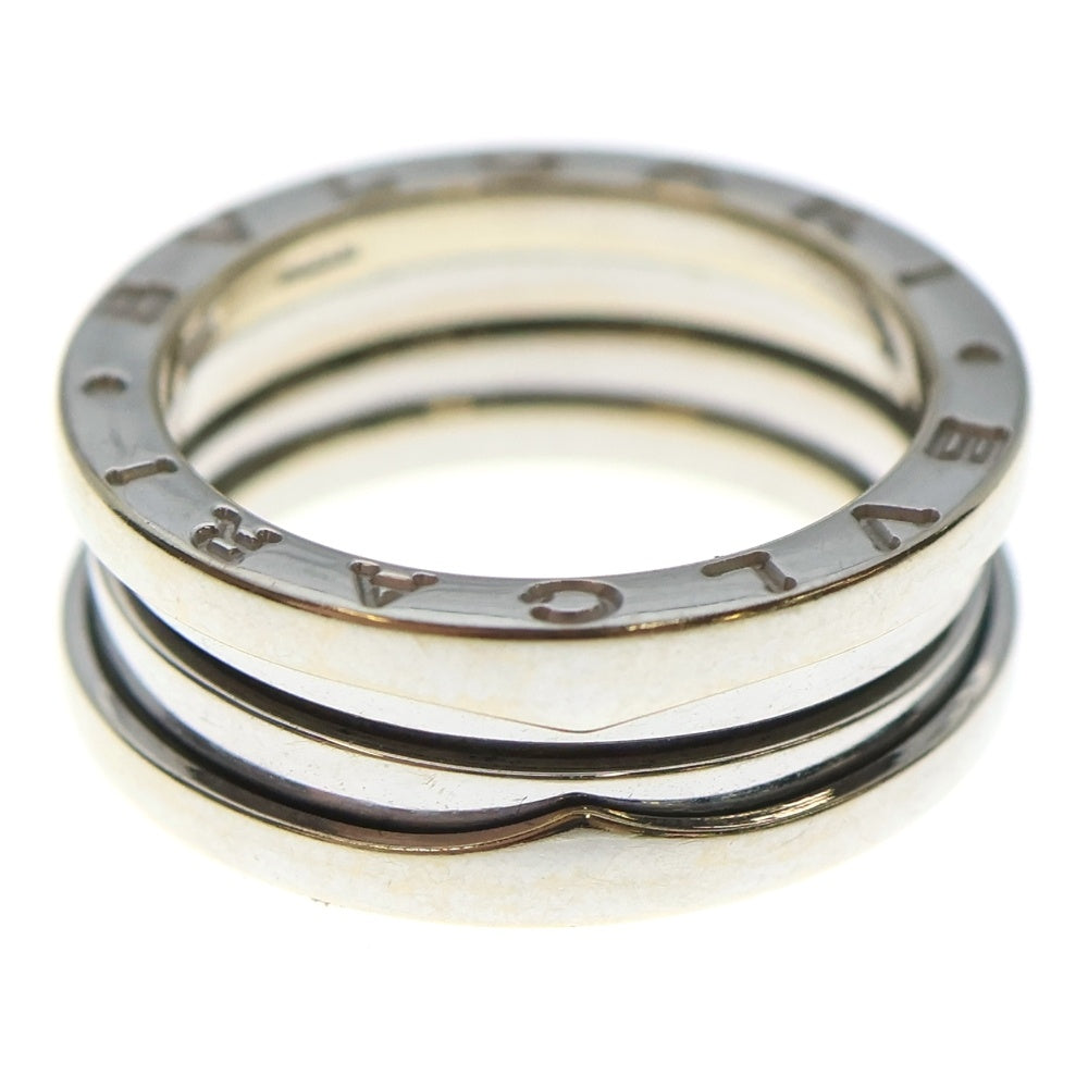 BVLGARI(ブルガリ) B.Zero1 ビーゼロワン リング Au750 K18 WG ホワイトゴールド 2バンド 指輪