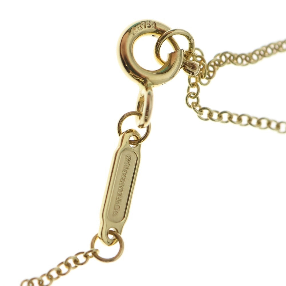 TIFFANY & Co.(ティファニー) Tスマイル ミニ ダイヤネックレス K18YG イエローゴールド