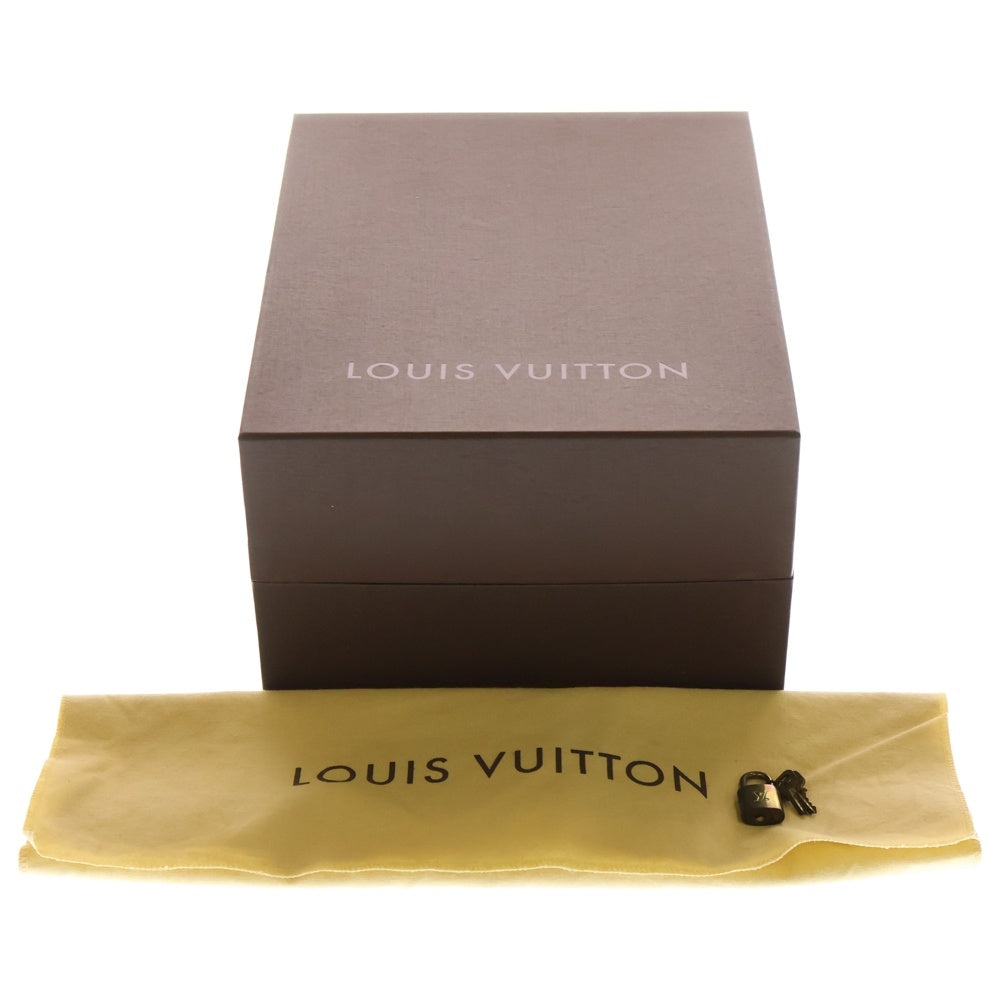 LOUIS VUITTON(ルイヴィトン) モノグラム ロックイット ハンドバッグ ブラウン レザー×PVC M40102 ゴールド金具