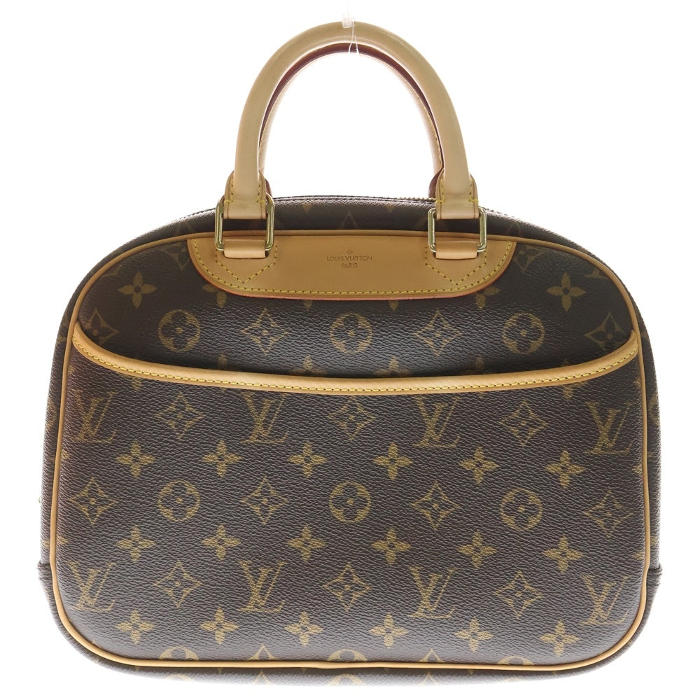 LOUIS VUITTON(ルイヴィトン) モノグラム ドーヴィル レザーハンドバッグ ブラウン M47270 レディース