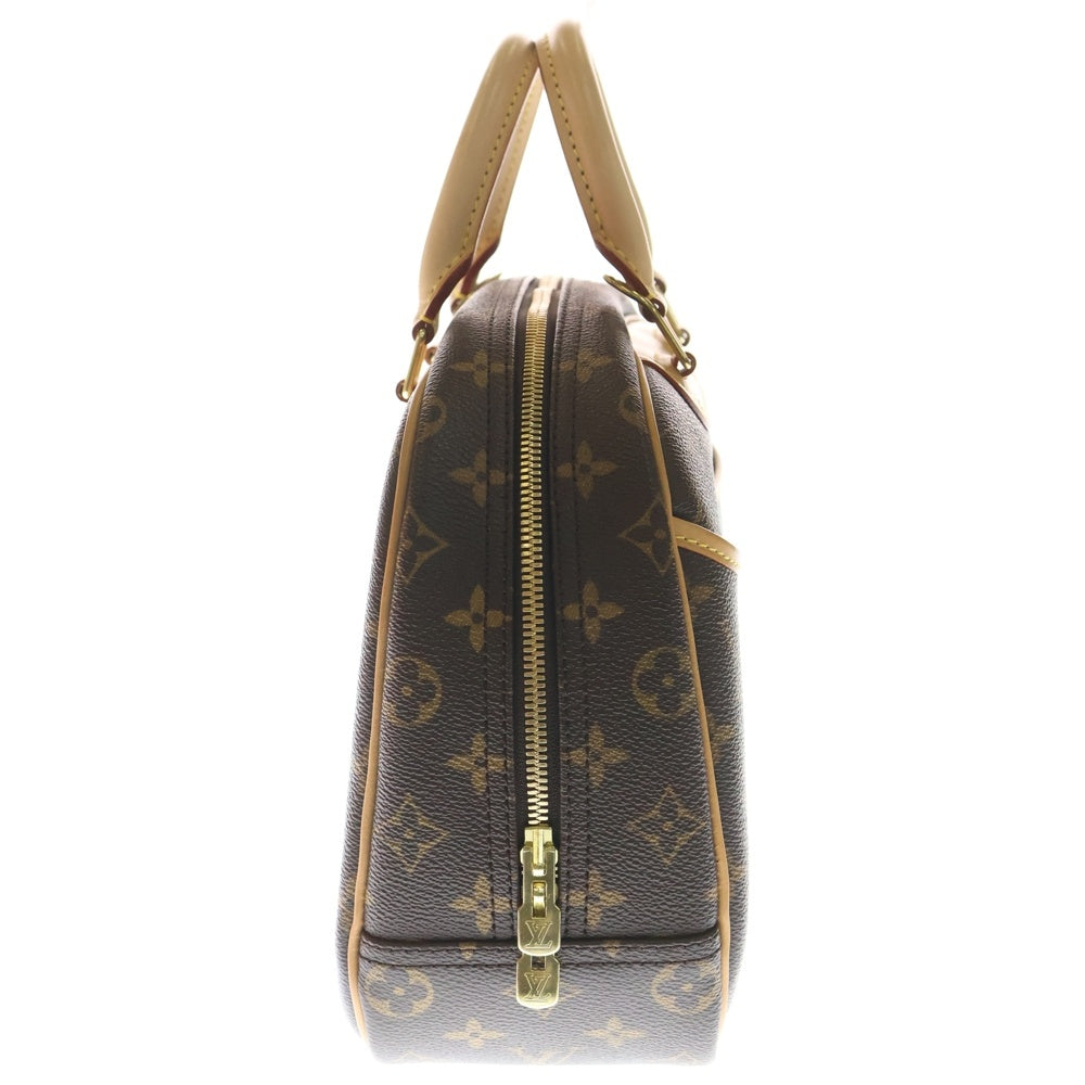 LOUIS VUITTON(ルイヴィトン) モノグラム ドーヴィル レザーハンドバッグ ブラウン M47270 レディース