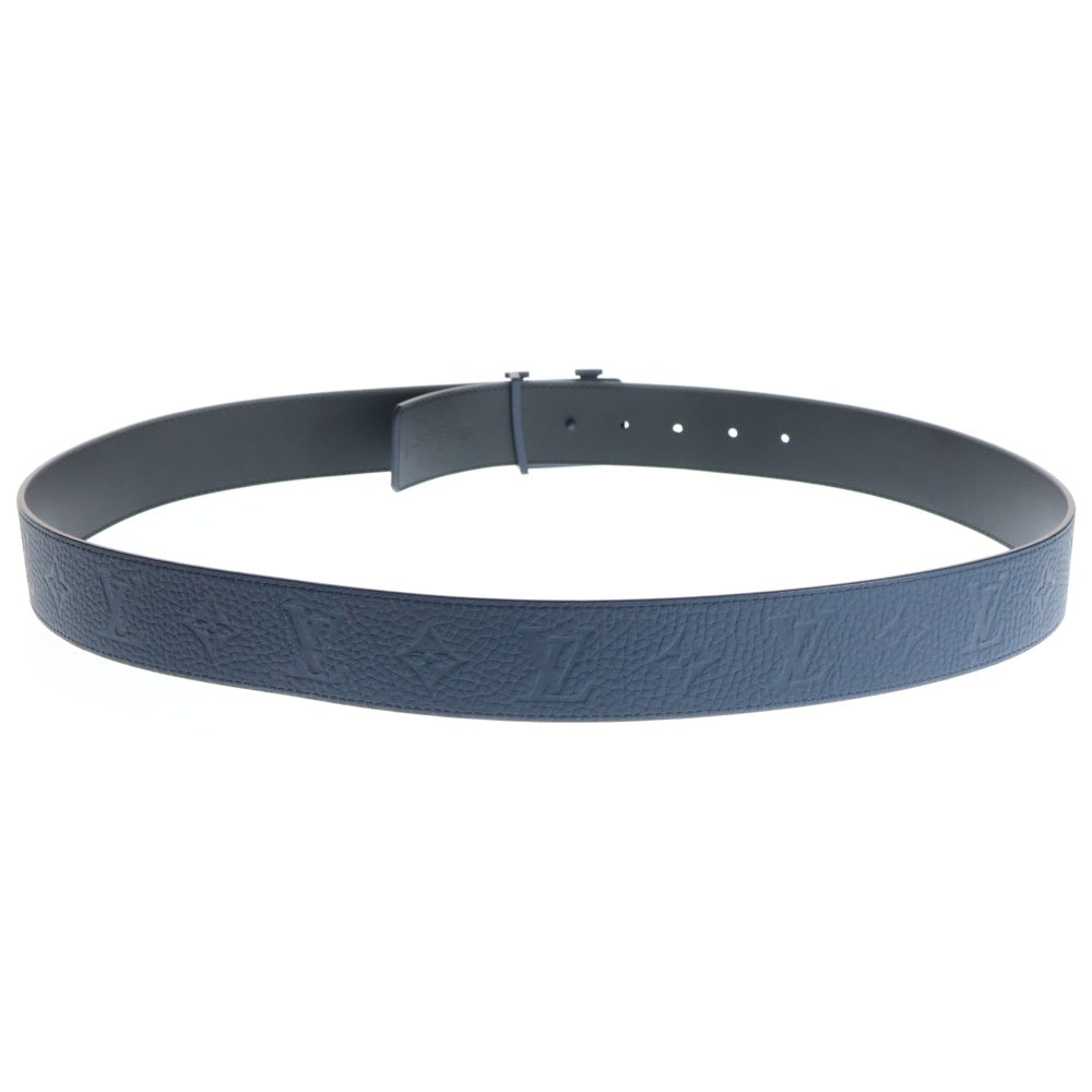 LOUIS VUITTON(ルイヴィトン) サンチュール LV リバーシブルベルト ネイビー レザー M8663 レディース