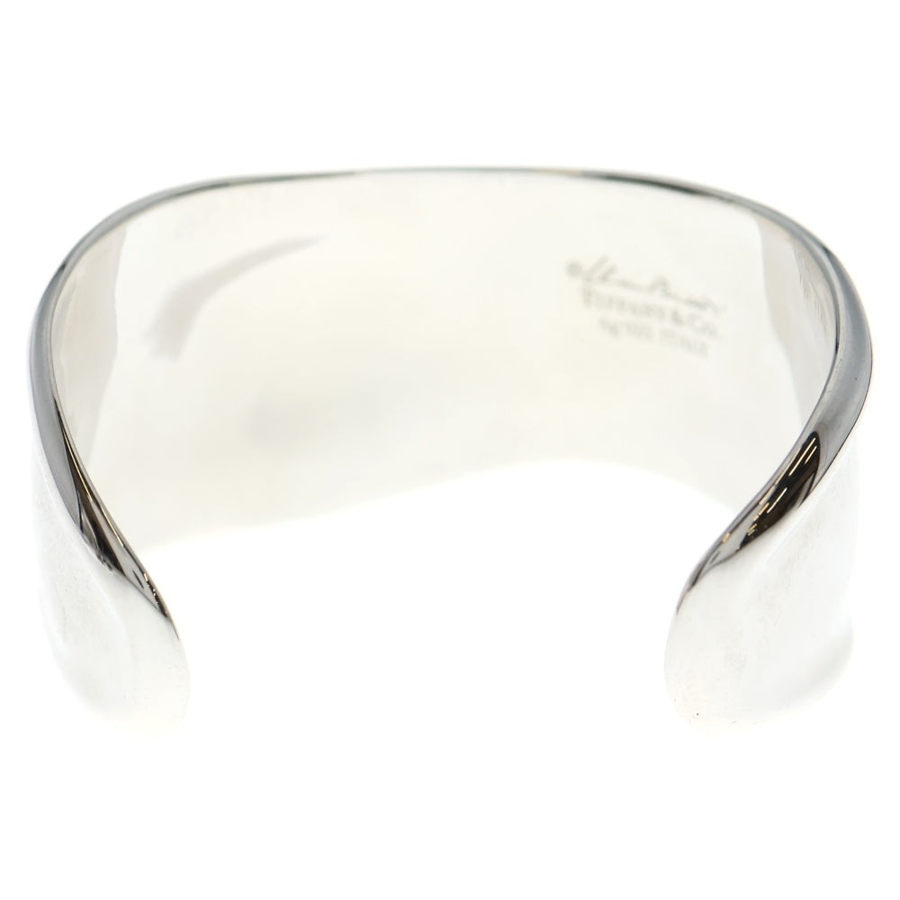 TIFFANY & Co.(ティファニー) エルサペレッティ ボーンカフ バングル ブレスレット シルバー Ag925 63.0g