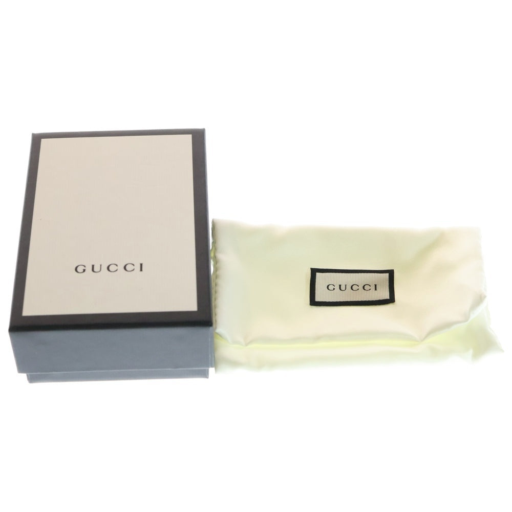 GUCCI(グッチ) マイクログッチシマ コインケース ミニ財布 ブラック レザー 449896 ゴールド金具 レディース