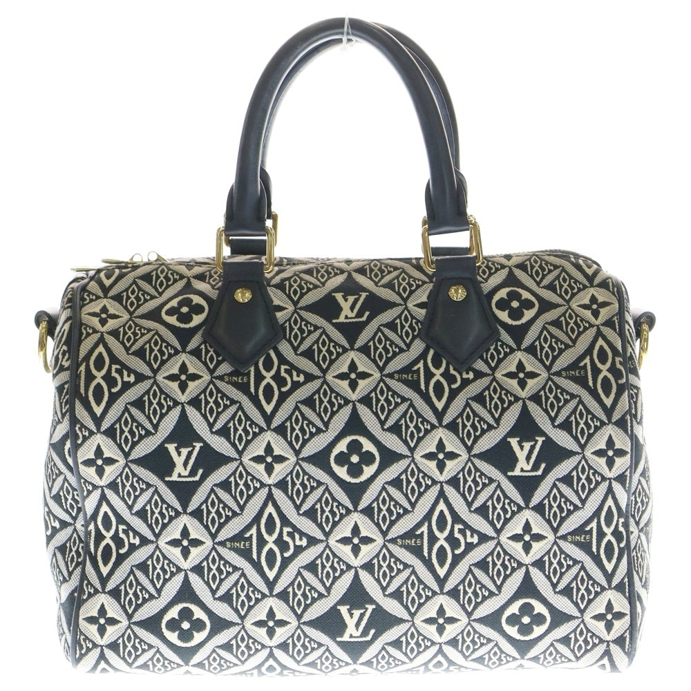 LOUIS VUITTON(ルイヴィトン) スピーディバンドリエール25 モノグラムジャガード 2WAYショルダーバッグ ハンドバッグ ブラック ノワール M45769 レディース