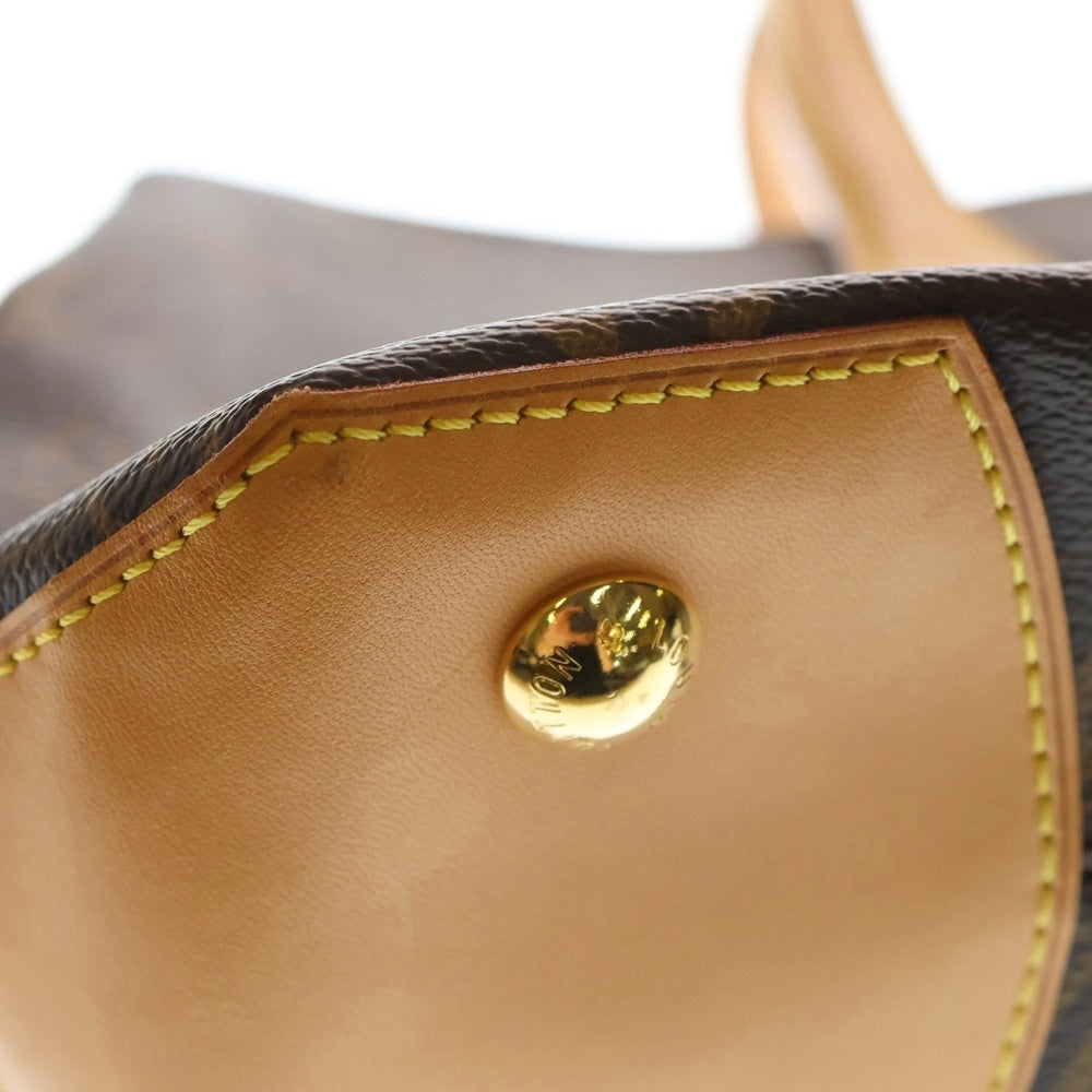 LOUIS VUITTON(ルイヴィトン) モノグラム ウィルシャーPM ハンドバッグ ブラウン PVC M45643 レディース