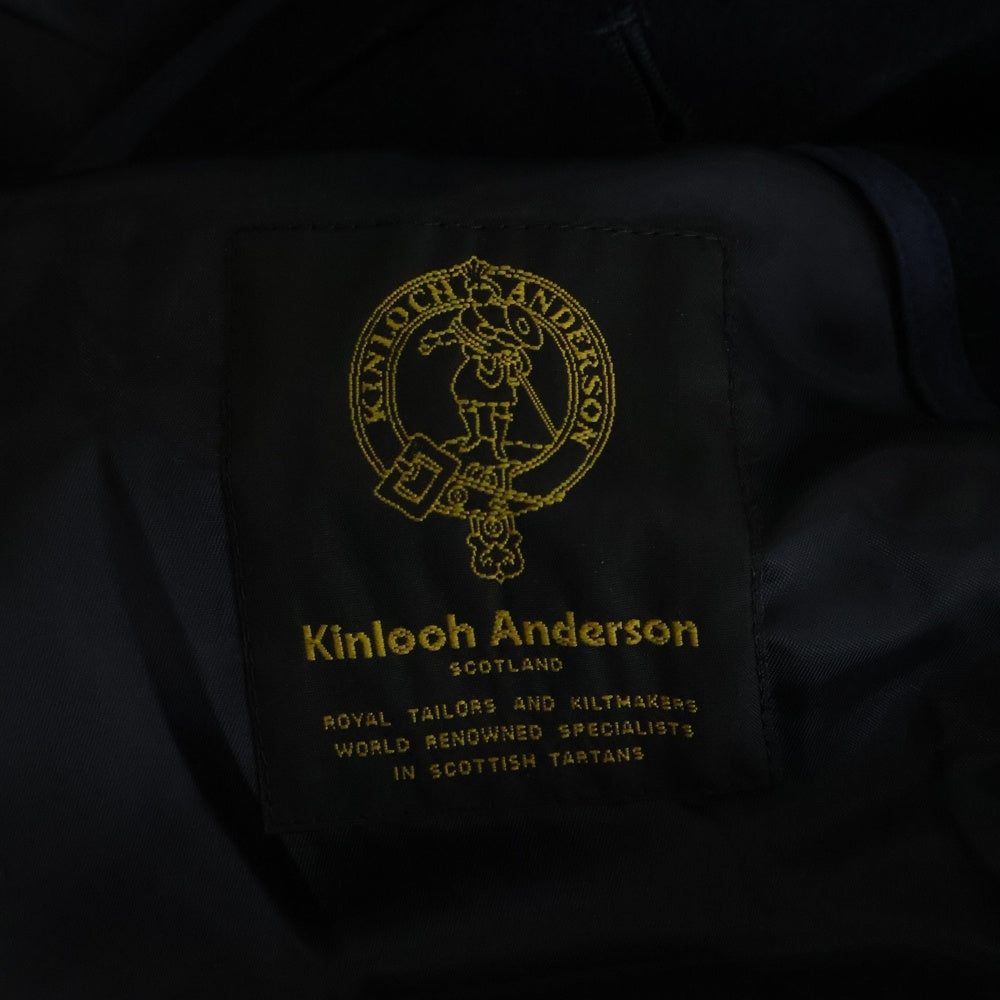NO BRAND(ノーブランド) Kinlooh Anderson カシミヤコート ネイビー
