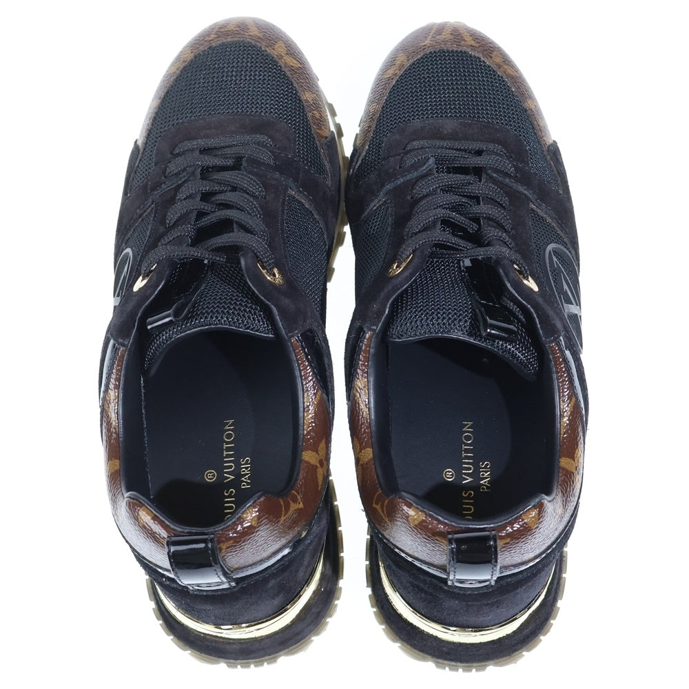 LOUIS VUITTON(ルイヴィトン) ランアウェイライン モノグラムローカットスニーカー ブラウン/ブラック 1A3CW4 レディース