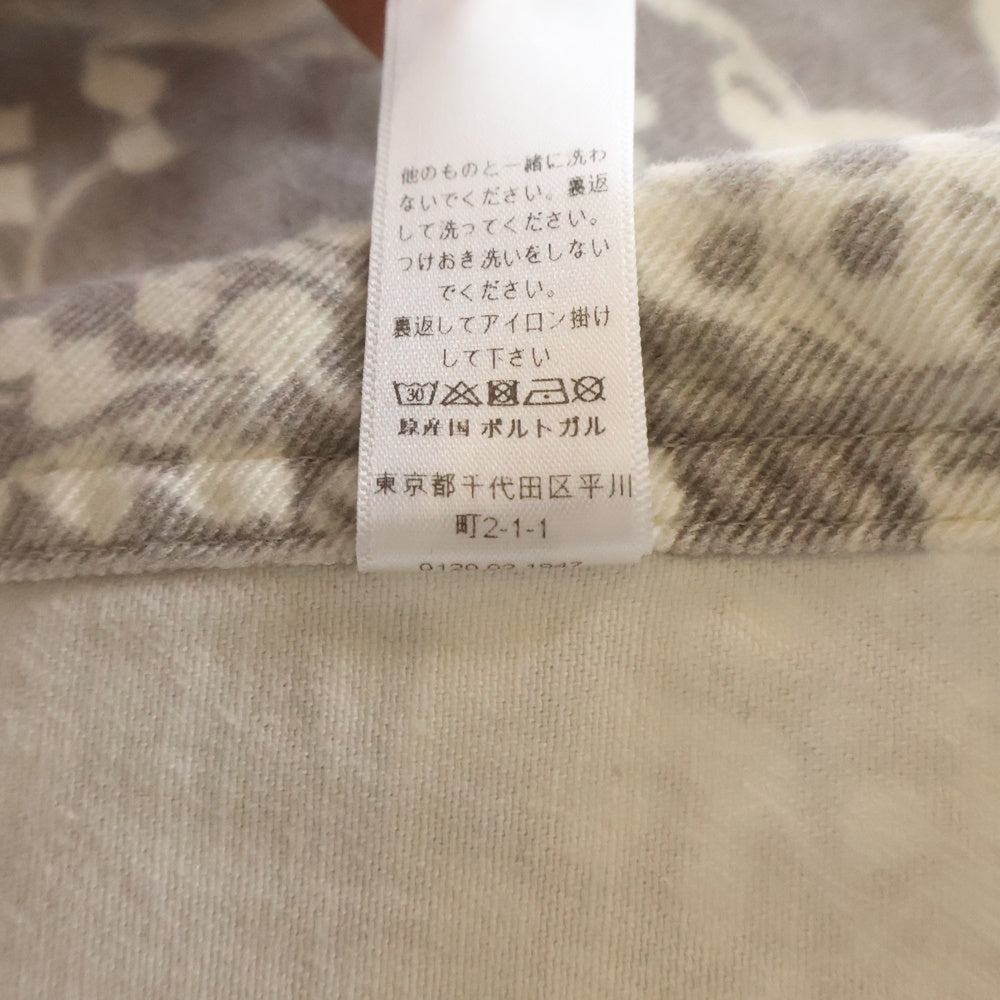 Christian Dior(クリスチャンディオール) リリー総柄 スナップボタン テーラードジャケット グレー キッズ 3WBM12JKTB