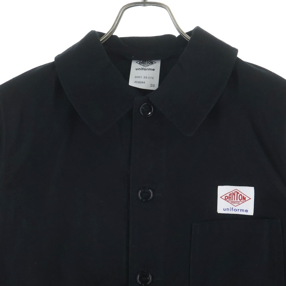DANTON(ダントン) Uniform Line カバーオールジャケット ブラック 19A-SL-002