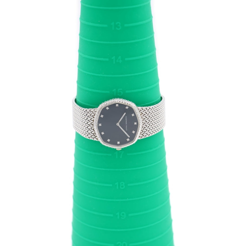 AUDEMARS PIGUET(オーデマ ピゲ) コブラ 青文字盤 手巻き 腕時計 K18WG ホワイトゴールド