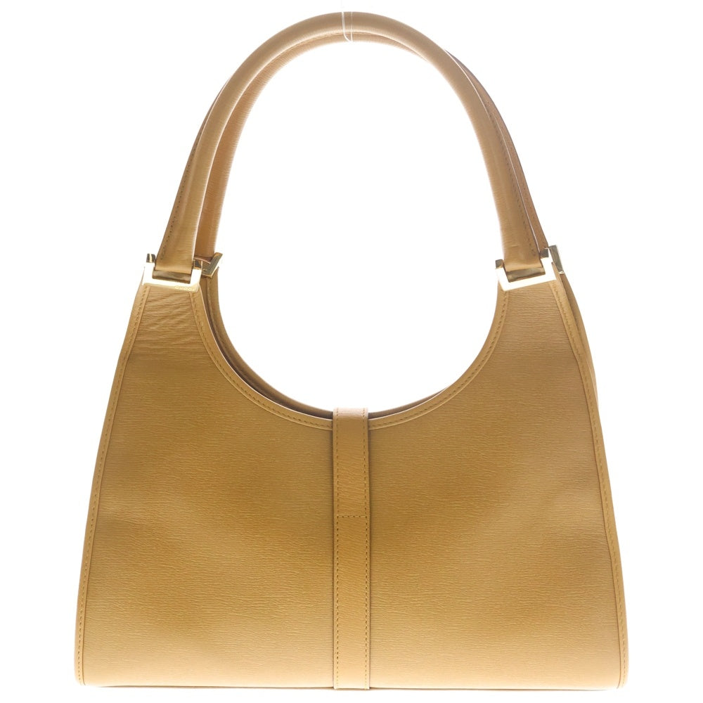 GUCCI(グッチ) ジャッキー ハンドバッグ キャメル ブラウン レザー 002・1067 ゴールド金具 レディース