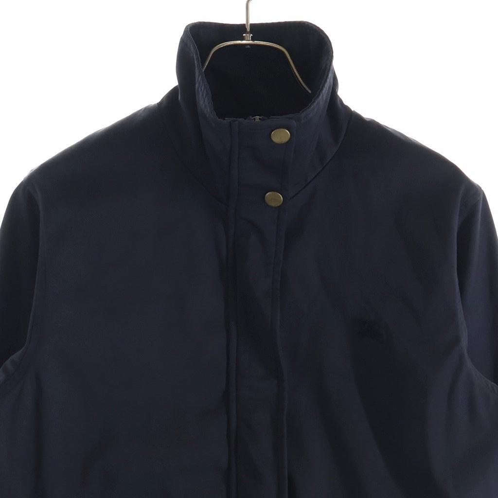 BURBERRY(バーバリー) スタンドカラー ジップアップ ジャケット ブラック レディース
