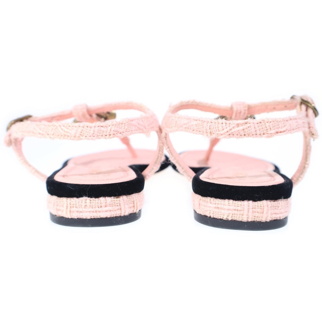 CHANEL(シャネル) ココマーク サンダル ピンク #37 レディース