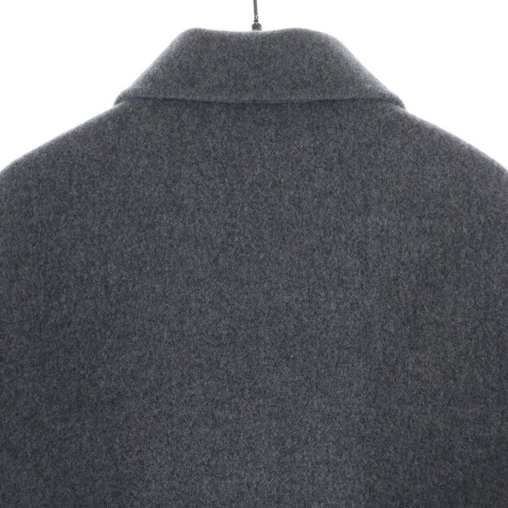 JIL SANDER NAVY(ジルサンダーネイビー) メルトンウール ジップアップジャケット グレー レディース