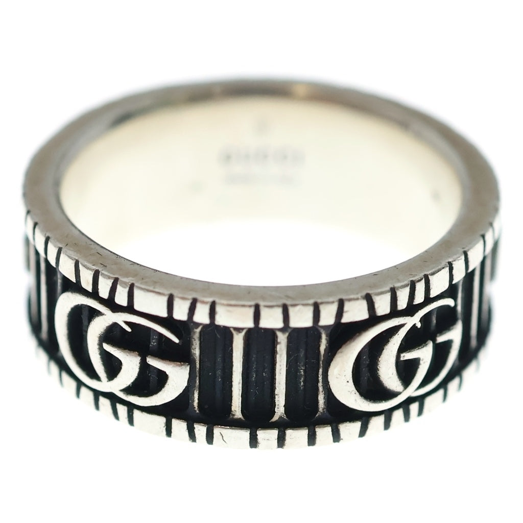 GUCCI(グッチ) ダブルG リング 指輪 シルバー Ag925 10g #19