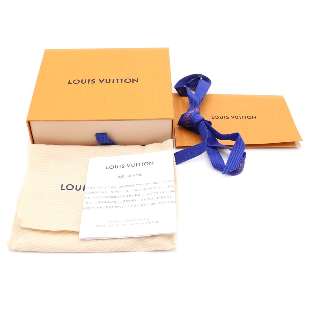 LOUIS VUITTON(ルイヴィトン) モノグラム・アンプラント ポルトフォイユヴィクトリーヌ コンパクトウォレット 三つ折り財布 コインケース ブラック レザー M80968 ゴールド金具 レディース
