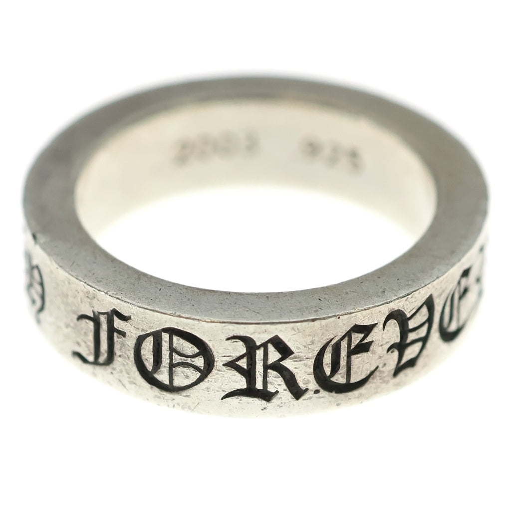 CHROME HEARTS(クロムハーツ) 6mm SPACER FOREVER 6mmスペーサーリング フォーエバーシルバーBCA337