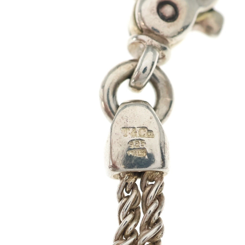 TIFFANY & Co.(ティファニー) ダブルロープ センターノット ブレスレット シルバー レディース