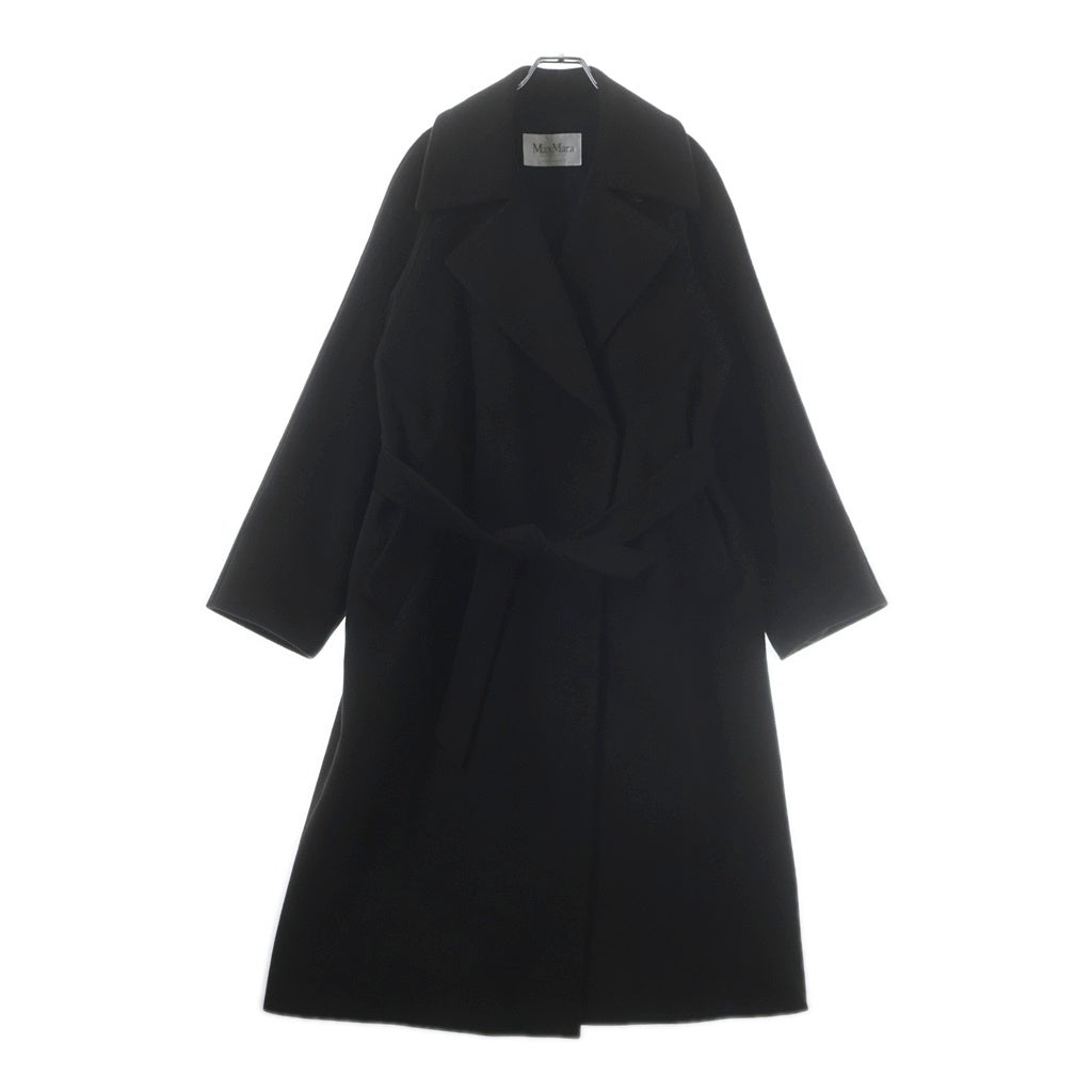 Max Mara(マックスマーラ) ロングコート ブラウン ビスコース 38 レディース