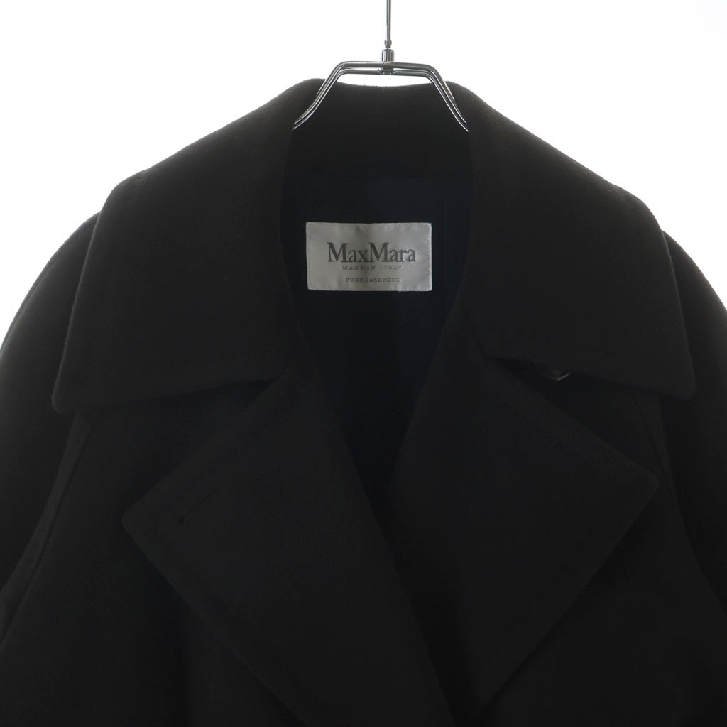Max Mara(マックスマーラ) ロングコート ブラウン ビスコース 38 レディース