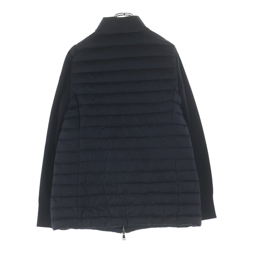 MONCLER(モンクレール) cardigan tricot ダウンコート ブラック ナイロン×ダウン F10939B50900 レディース