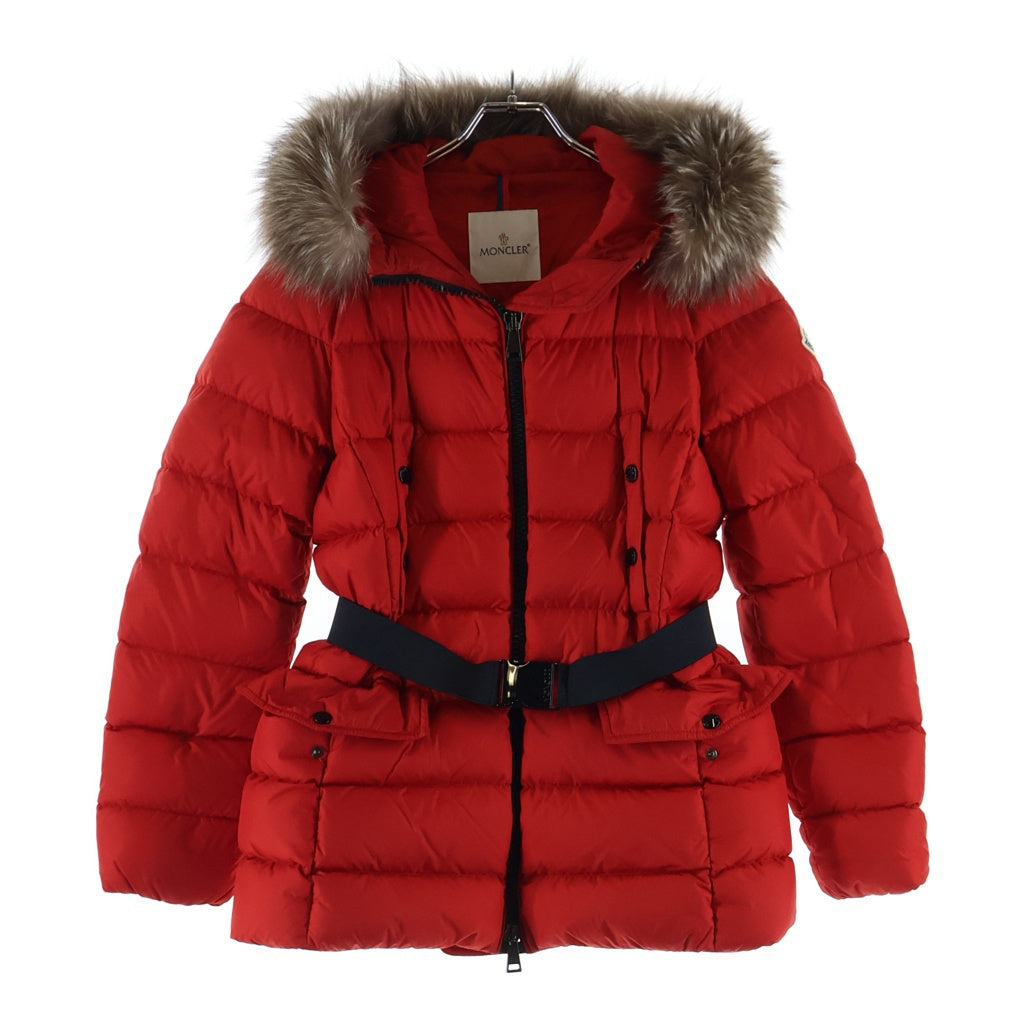 MONCLER(モンクレール) Cupidoneショートダウンジャケット レッド ナイロン×ダウン E20934631225 レディース