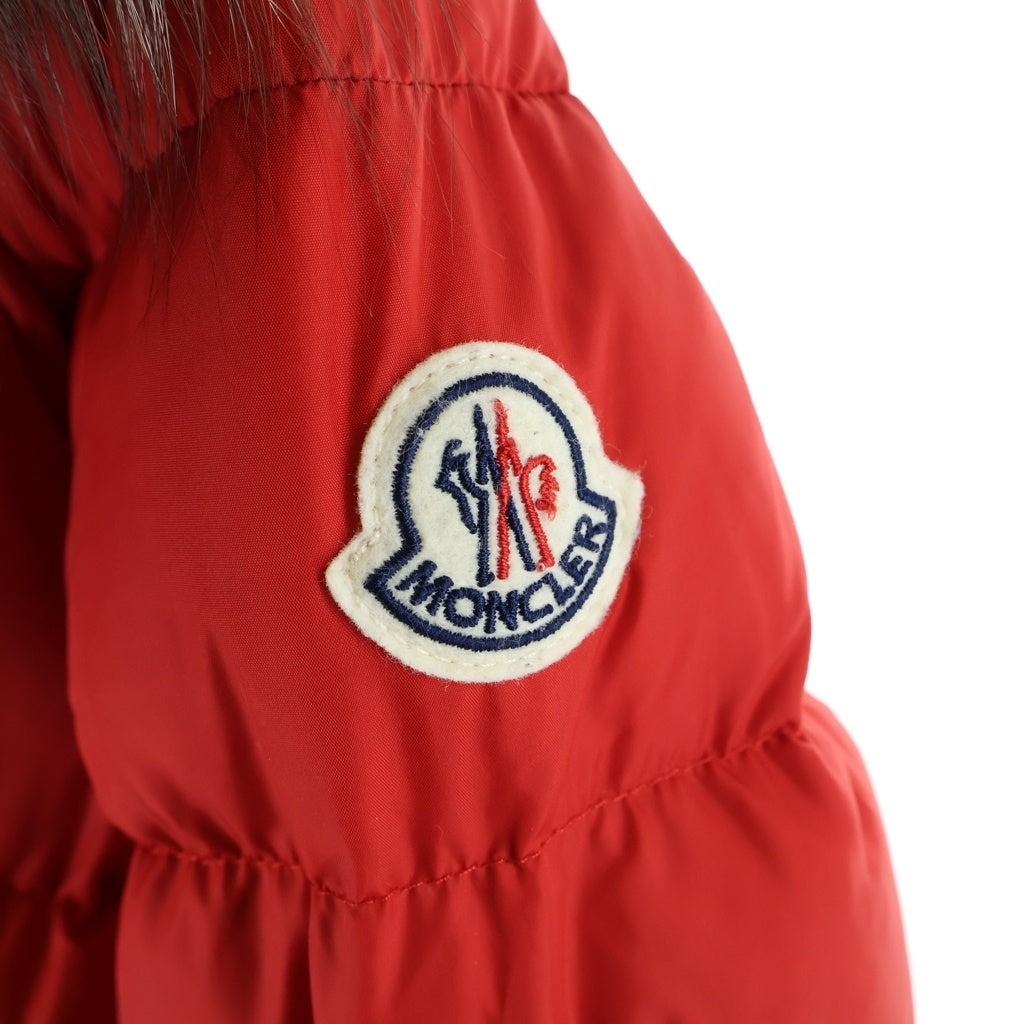 MONCLER(モンクレール) Cupidoneショートダウンジャケット レッド ナイロン×ダウン E20934631225 レディース