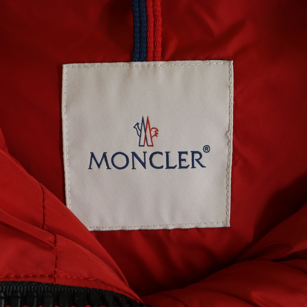 MONCLER(モンクレール) Cupidoneショートダウンジャケット レッド ナイロン×ダウン E20934631225 レディース