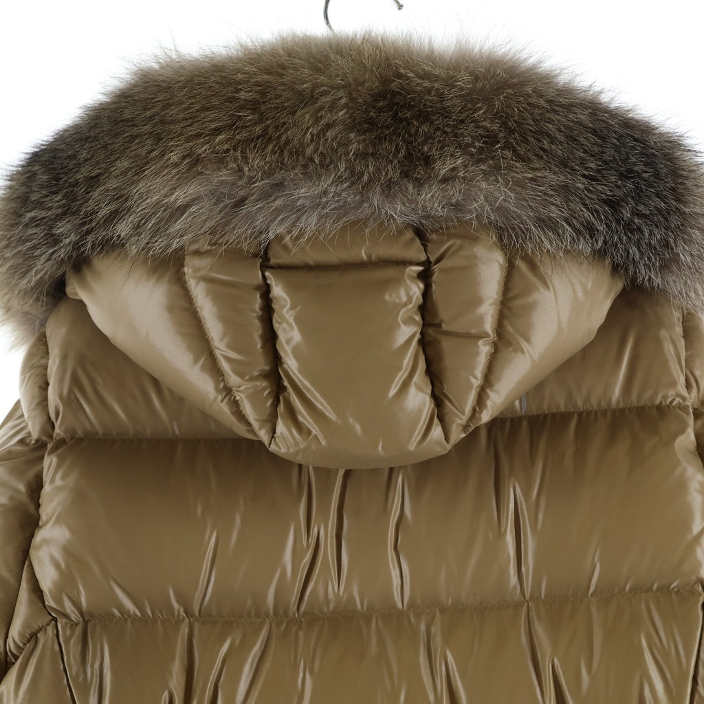 MONCLER(モンクレール) HUDSON ダウンコート ベージュ ナイロン×ダウン E20934984525 レディース