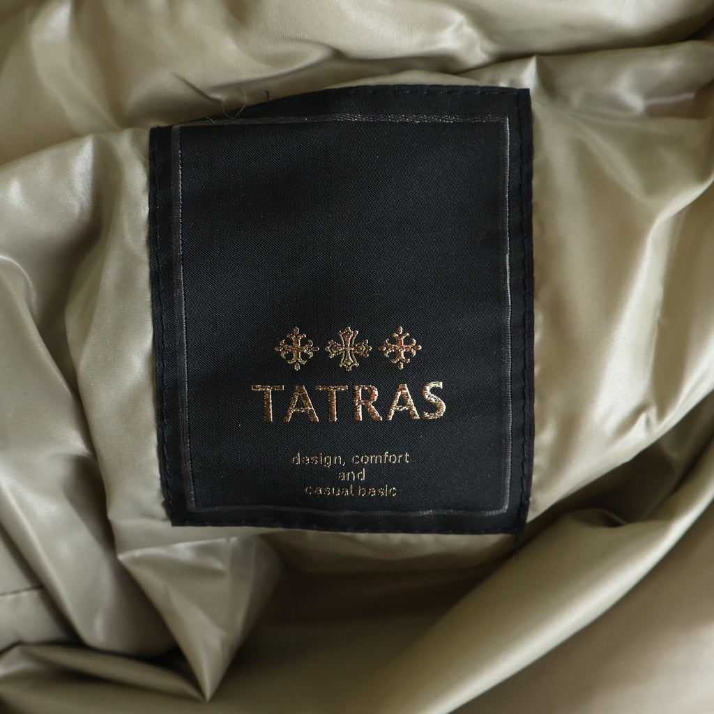 TATRAS(タトラス) ファーナイロンダウンジャケット ベージュ #3 レディース