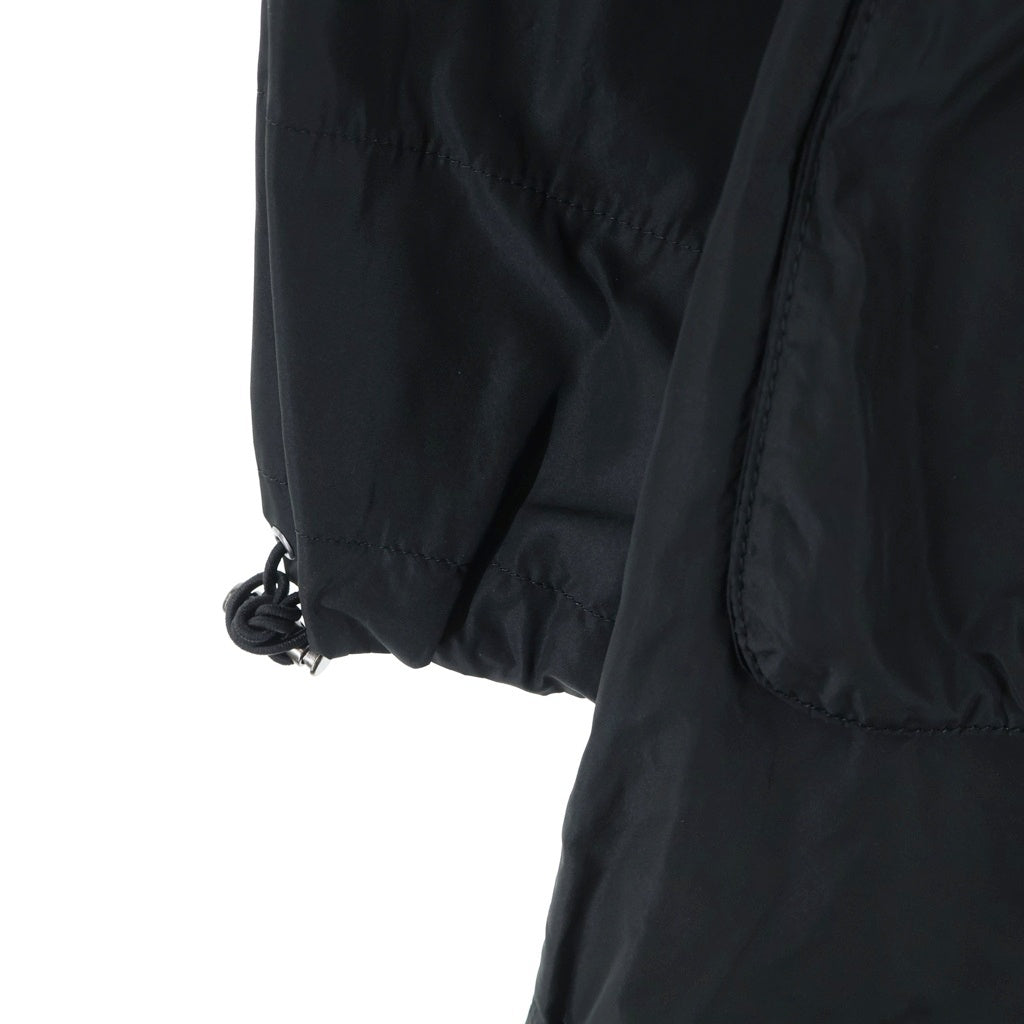 BURBERRY(バーバリー) マルチポケット ナイロン ジップアップ コート ブラック レディース FRD61-371-09