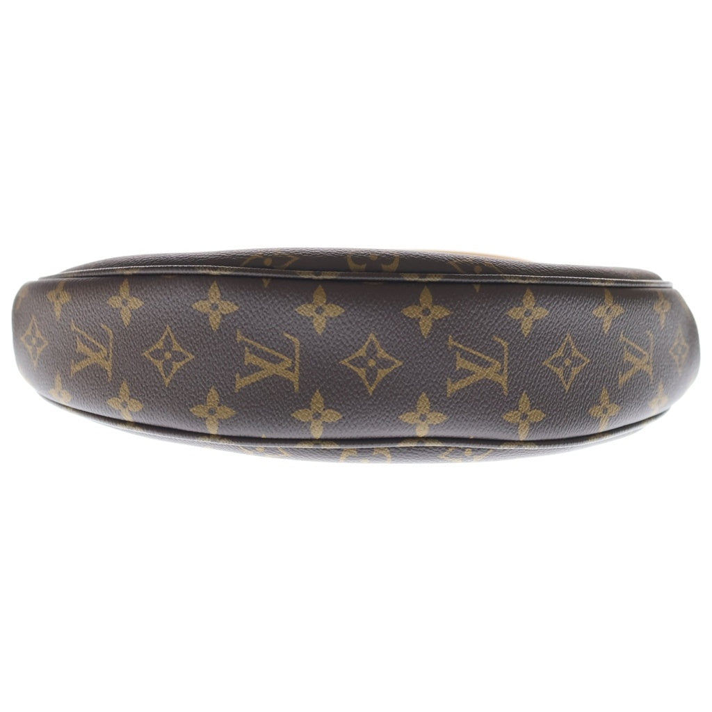 LOUIS VUITTON(ルイヴィトン) モノグラム ルーピング ショルダーバッグ ブラウン レザー×PVC M12939 ゴールド金具 レディース