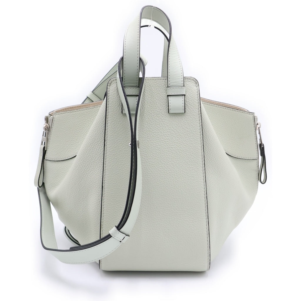 LOEWE(ロエベ) ハンモックバッグ スモール レザー 2WAY ハンドバッグ ショルダーバッグ グリーン系 レディース