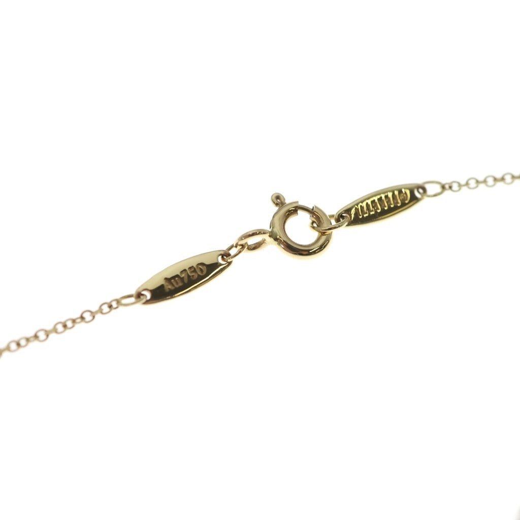 TIFFANY & Co.(ティファニー) バイザヤード 1Pダイヤネックレス ペンダント チェーン ゴールド Au750YG レディース
